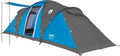 Coleman spruce falls 6 familietent – 6 persoons tent – waterdicht en lichtgewicht – blauw zwart