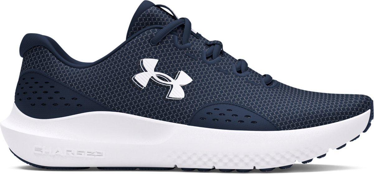 Under armour ua charged surge 4-blu heren sportschoenen - academy - wit 45
