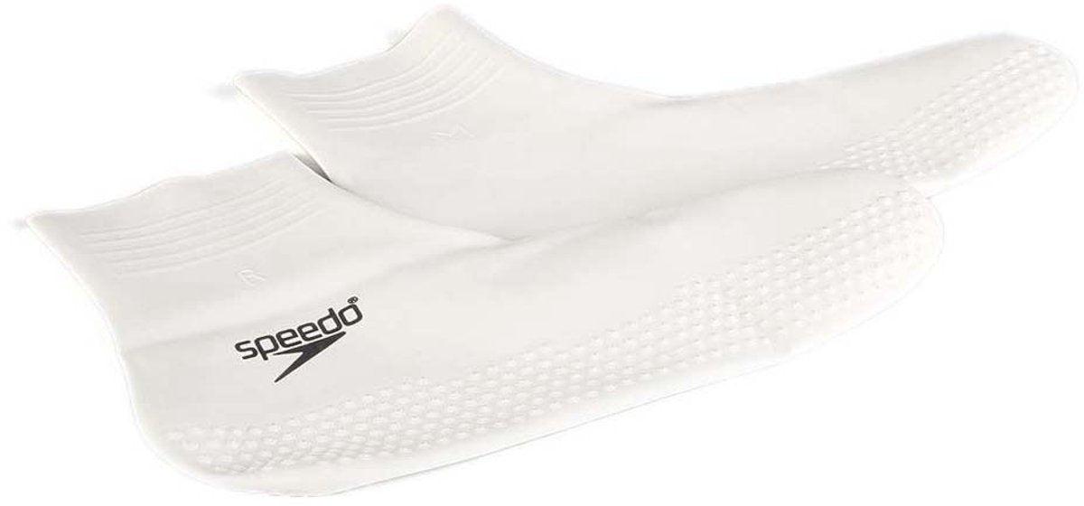 Speedo zwembad-sokken anti-slip latex wit mt 37-39