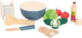 Small foot - houten speelgoed eten salade speelset, 11dlg.