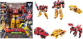 Quantum heroes dinoster dinoster - quantum heroes - robot figuren 6 in 1 - transformeerbare mega robots - 28cm - raptor tron