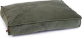 Designed by lotte nalino - hondenkussen - fluweel - velvet - groen - 100x70x15 cm