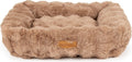 Scruffs - alpine box bed - hondenmand - taupe - x-large 90 x 70 cm