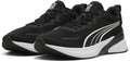 Puma agile lite tr unisex sportschoenen - black-intense mint-sunny lime- white