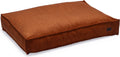 Designed by lotte ribbed - hondenkussen - terracotta - 100x70x15 cm
