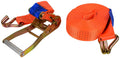 Geko rateltrekband - 10m - 5000kg - polyester - j-haken - 50mm breed