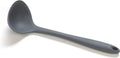 Basic culinair soeplepel - siliconen - 30cm grijs