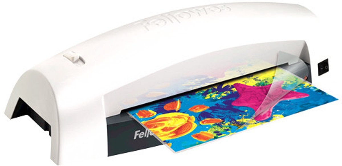 Fellowes lamineerapparaat lamineermachine lunar a4 - 80 125 micron – met ready led anti-vastloop – compact gebruiksvriendelijk