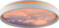 Brilliant sky-dream plafondlamp – led 48w – 4800lm – cct – dimbaar – nachtlicht – afstandsbediening – timer – zwart