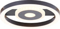 Brilliant maureen - plafondlamp - led 12w - 3000k - zwart