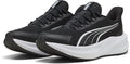 Puma dasher lite sliptech jr unisex sportschoenen - black- silver-light lavender-ultra red- white 36