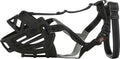 Trixie muilkorf - muzzle flex silicone - zwart - maat l-xl - snuit omtrek 35 cm