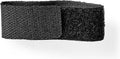 Nedis kabelmanagement - klittenband - vergrendeld - 6 stuks - nylon - zwart