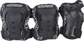 Tempish - fid - skatebescherming - 3-pack - volwassenen - zwart - xl