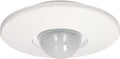 Orno bewegingsmelder plafond opbouw tot 16m - bewegingssensor binnen voor lamp - doorgangsmelder 2000 lux - motion sensor 360° - wit
