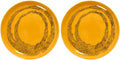 Serax - ottolenghi feast - bord m - geel zwart - 22 ø - 2 stuks
