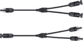Orno mc4 y splitter - voor zonnepanelen - set 1x ff-m + 1x mm-f - professionele kwaliteit - geconfectioneerde zonnepaneelkabel