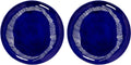 Serax - ottolenghi feast - bord l - donkerblauw wit - 26 ø - 2 stuks