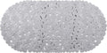 Differnz lapis anti-slip inlegmat bad 70x35cm grijs