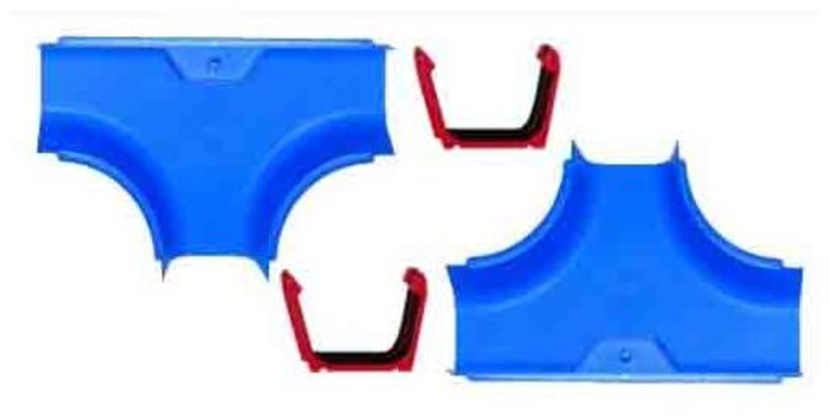 Aquaplay 103 - T-förmige Schienen, 2 Stück.