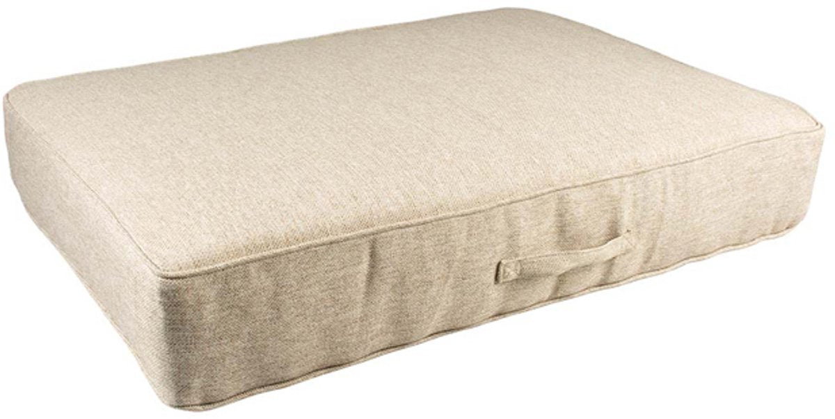 Duvo + duratex hondenmatras beige m-60x80x14cm