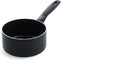 Greenchef prime keramische inductie steelpan zonder deksel 16cm - 1.5l - pfas-vrij - inductie pan - vaatwasserbestendig - ovenbestendig tot 160°c - keramische antiaanbaklaag - gerecylceerd aluminium - zwart