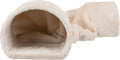 Trixie Spieltunnel Kaninchen Meerschweinchen Plüsch beige