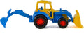 Cavallino Traktor mit Frontlader blau