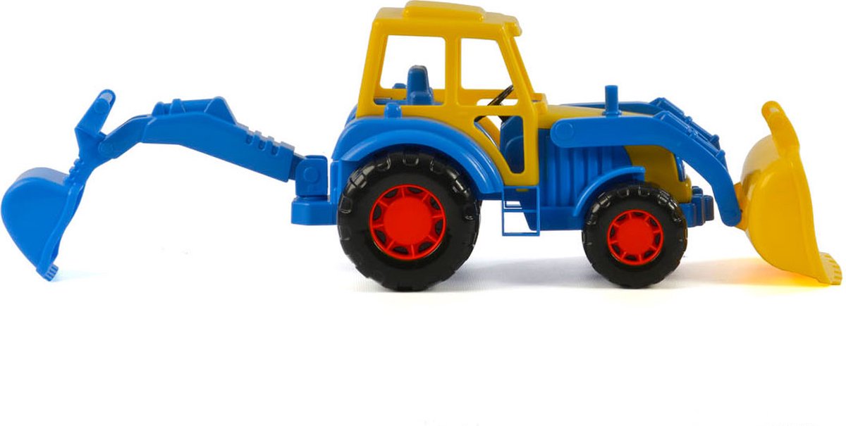 Cavallino Traktor mit Frontlader blau