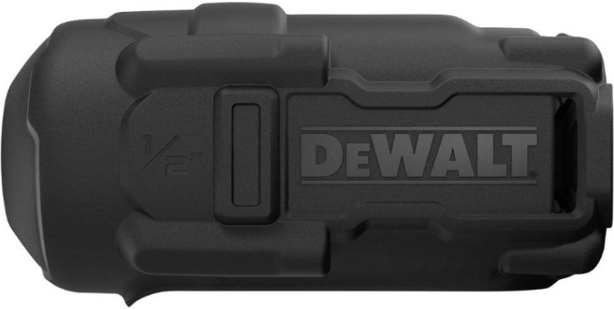 Dewalt toebehoren - rubberen beschermhoes voor slagmoersleutel, zwart pb961
