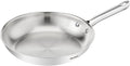Tefal duetto on b8660434 – braadpan – 24cm – inductiegeschikt – knapperig bakresultaat – premium roestvrij staal – geklonken handgrepen – koekenpan