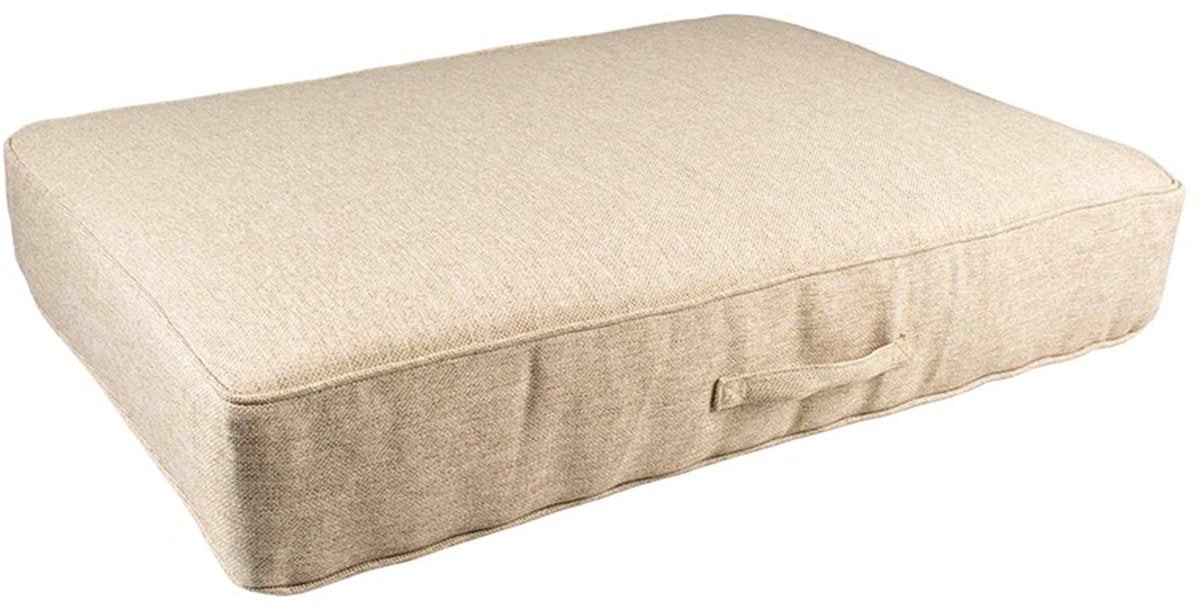 Duvo plus duratex hondenmatras - orthopedisch met springveren - afneembare hoes anti-slip - s 60x40x14cm - beige