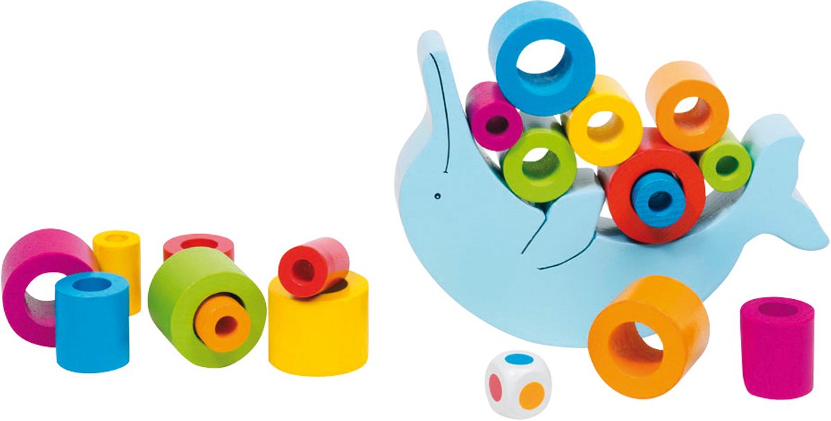 Goki Holz-Balancespiel – Delfin