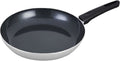 Brabantia indu+ koekenpan - ø 28cm - 100% pfas vrij - keramische antiaanbaklaag - inductie koekenpan - vaatwasserbestendig - grijs