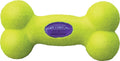 Kong air bone medium 1 st - piepend speelgoed - 12 cm x 130 mm x 44 mm - groen