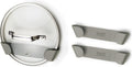 Joseph joseph duo opal - dekselhouder set van 3 stuks - kunststof - grijs