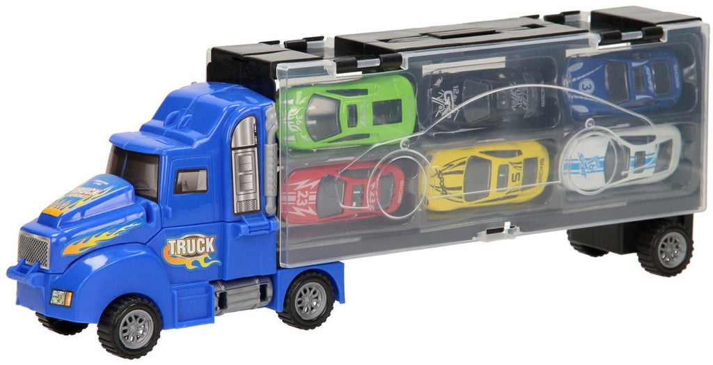 Autotransporter zur Lagerung - Blau