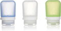 Human gear - gotoob+ 3-pack small - - herbruikbaar - reisflacon - lekvrij - lichtgewicht - 53ml - clear green blue
