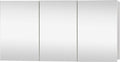 Differnz brida spiegelkast 50x100x15cm 3 deuren wit