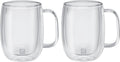 Zwilling sorrento dubbelwandig espressoglas - met oor - 134ml - 2 stuks