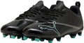 Puma ultra 7 play fg ag jr unisex sportschoenen - black-intense mint 34