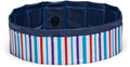 Beeztees sprinkler doggy dip - hondenzwembad - blauw - s - dia. 80x20 cm