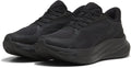Puma maxstride lite ls unisex sportschoenen - black- white