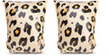 Swim essentials - zwembandjes - panterprint - zwemvleugels - 15-30 kg - 2-6 jaar - beige