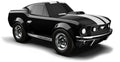 Baghera speelgoedauto - ford mustang zwart - 19x9,5x7,5cm - in geschenkdoos - 3 jaar