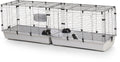 Savic cubix 200 - knaagdierkooi - xxl - zwart - 200 x 50 x 63,5 cm