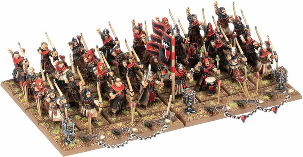 Games workshop warhammer - the old world - kingdom of bretonnia - peasant bowman (06-13)
