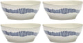 Serax - ottolenghi feast - kom l - wit blauw - 18 ø - 4 stuks