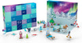 Plus-plus adventskalender - santa's northern lights adventure - 639 delige bouwset - 4337 - bouwspeelgoed - constructiespeelgoed - set met bouwstenen - vanaf 5 jaar