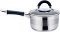Kinghoff 1256 - steelpan met deksel - ø18 cm - rvs - 2,1 liter